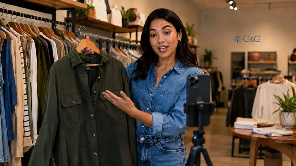 G&G live shopping demo 